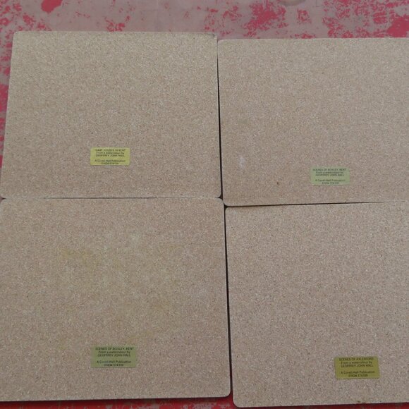 Set 4 Tablemats Watercolour Scenes of Kent England (K713) - Picture 9 of 9